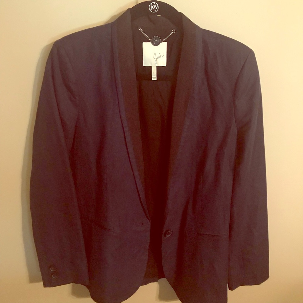 Joie Two-Tone Tuxedo-Style Blazer - image 1
